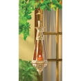 thumbnail image 3 of Gifts & Decor Amber Teardrop Lantern, 3 of 3