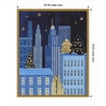 thumbnail image 3 of Amanti Art Holiday Night III Framed Canvas Wall Art Print, 3 of 7