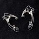 thumbnail image 1 of Clips de oreja de elfo, clips hechos a mano en pendientes - Pearl Wing Borla Fi, 1 of 5