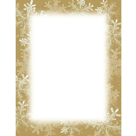 Great Papers! Frosted Holiday Wishes Letterhead, 80