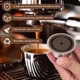 thumbnail image 4 of Sendoger Design Cœur 230ml/7.8oz Grande Tasse Taille Dosettes Réutilisables pour Nespresso Vertuo Pop & Next - Capsule Rechargeable en Acier Inoxydable avec Couvercle en Silicone, 4 of 8