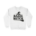 thumbnail image 6 of Halloween Sweatshirt for Women Basic Witch, Funny Halloween Sweater, 6 of 9