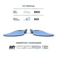 thumbnail image 3 of Superfeet All-Purpose Support Medium Arch Insoles (Blue) - Trim-To-Fit Orthotic Shoe Inserts - Professional Grade - Men 5.5-7 / Women 6.5-8, 3 of 7