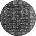 thumbnail image 1 of Ahgly Company Indoor Round Persian Gray Traditional Area Rugs, 5' Round, 1 of 1