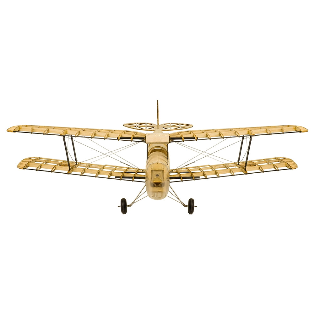 Airplane Dancing  Hobby S1901 Balsa Wood RC Airplane  Moth Remote Control Biplane Unassembled KIT Version DIY Flying Model