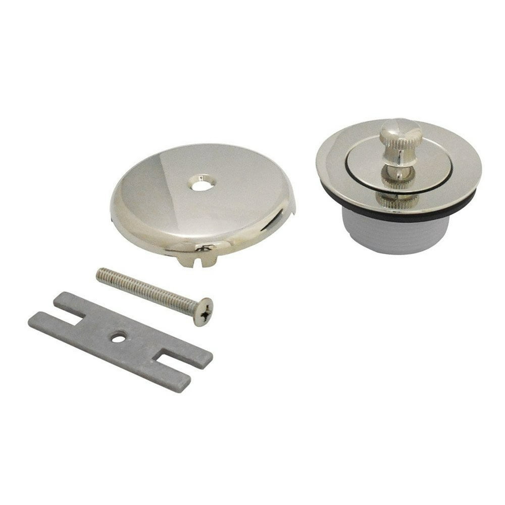 Kingston Brass DLT5301A6 Lift & Turn Tub Drain Kit, Polished Nickel