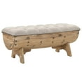 thumbnail image 1 of vidaXL Banc de Rangement 103 cm Bois Massif Sapin, 1 of 4