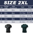thumbnail image 2 of Paquete de 2 camisetas de compresión de manga corta Cool Dry para hombre, camisetas deportivas de capa base, camiseta de entrenamiento atlético, verde oscuro, negro camuflaje, 2 of 5