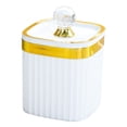 thumbnail image 2 of Lipstore Coffee Nuts Canister Kitchen Food Storage Container for Candy Peanut Cookies White, 2 of 8