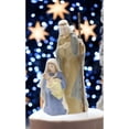 thumbnail image 2 of Ceramic Holy Family Nativity Music Box Silent Night 4.75x3.375x9in Religious Gift, 2 of 3