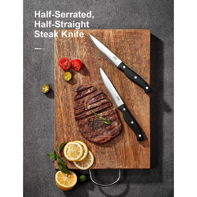 DEIK 15 pcs German Stainless Steel Kitchen Knife Set With Wooden Block –  Knife Depot Co.