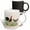 Multicolor, variant on 3drose, Image of Chicken Family Watercolor Painting Rooster Hen and Chicks, 11oz Two-tone Black Mug
