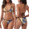 thumbnail image 3 of Balery Cows Cattles Pijama Estampado Bikini de Dos Piezas para Mujer - Conjunto de Bikini Ajustable Sexy y Cómodo para Playa, 3 of 6
