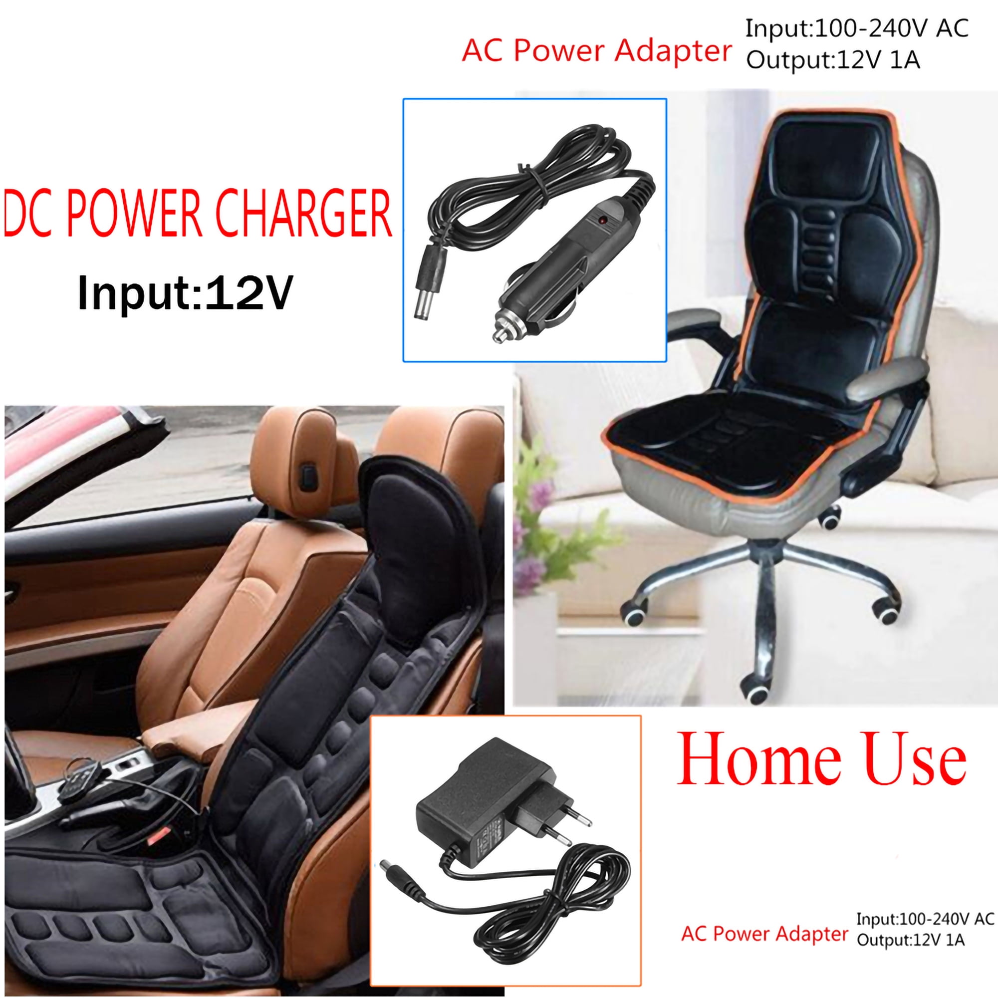 12v car seat massager new arrivals