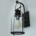 thumbnail image 6 of Retro Lantern Antique Vintage Rustic Lamp Wall Sconce Light Fixture Indoor New, 6 of 9