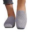 thumbnail image 7 of WMTBSRSW Women's Cutout Flats Shoes Breathable Slip on Shoes Casual Square Toe Flats Comfortable Walking Shoes, 7 of 7