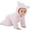 Pink, variant on Winter Warm Newborn Baby Boy Girl Fleece Jumpsuit Hooded Romper Coat Outwear White 0-3 Months