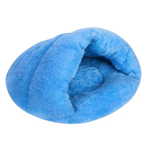 Small Dog Tent Cave House Bed Warm Indoor Nest Hole Portable Soft Winter Sleeping Washable Cushion Mat Foldable Room for Small Cat Rabbit Animals(Weight Less 3.5kg)