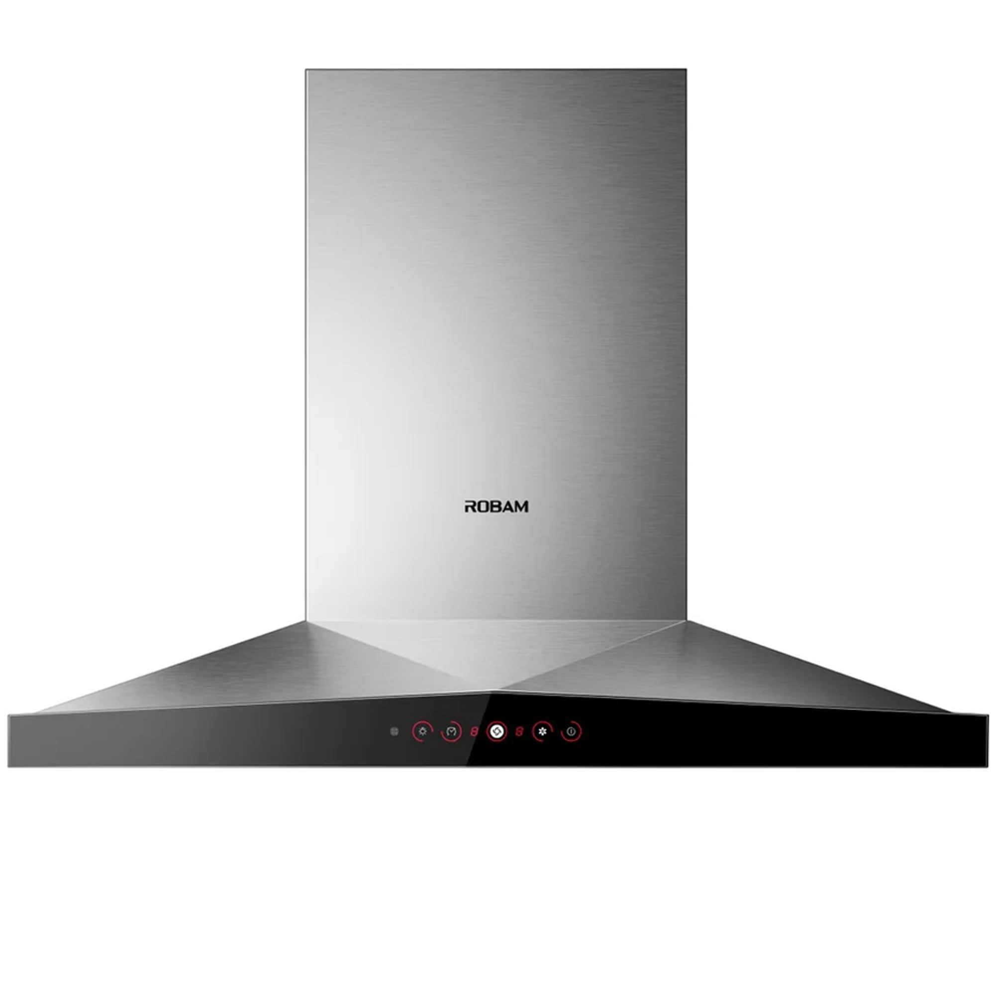 ROBAM 36 Inch Range Hood, 1200 CFM Powerful BLDC Motor, 800 Pa Turbo Mode, Gesture & Touch Control, Under Cabinet & Wall Mount Range Hood, Baffle Filters, Stainless Steel Ducted/Ductless Kitchen Vent