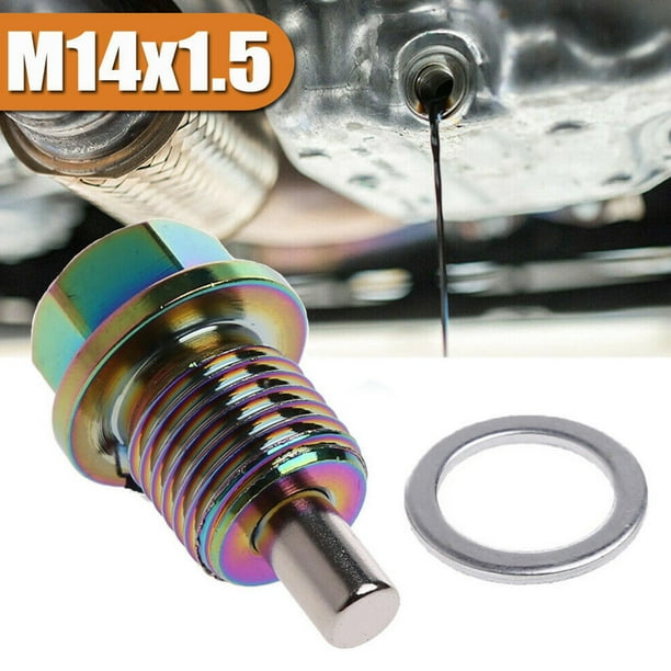 M14 x 1.5 Aluminum Oil Drain Plug Sump Drain Nut Bolt with
