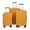 Orange, variant on Lorven 3-Piece 20"/24"/28" ABS Hardshell Luggage Set with Combination Lock and Spinner Wheels, Orange