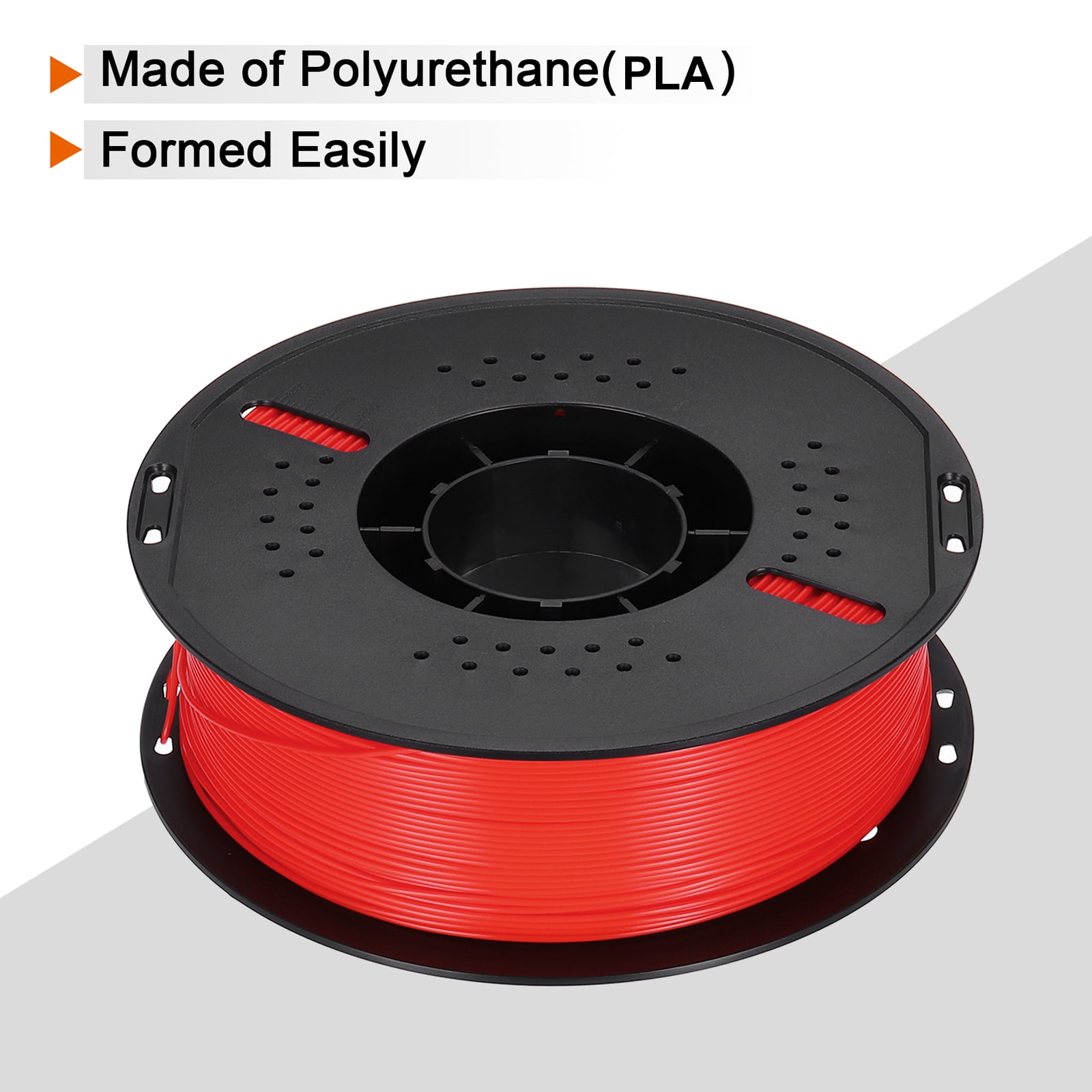 3D Printer Filament 1.75mm PLA Filaments Accuracy +/- 0.05mm Red