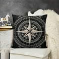 thumbnail image 2 of YINGXI  Compass Rose Farmhouse Pillow Cover Home Decor Throw Pillow Case Cushion Cover for Sofa Couch 20x20in, 2 of 5