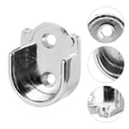 thumbnail image 3 of Monyance Closet Rod Support 4pcs Heavy Duty Closet Rod Holder U Shaped Bracket 25mm Universal Socket(1.57X1.3X0.63Inches), 3 of 11
