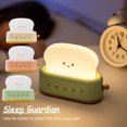 thumbnail image 3 of Cute  Night Light Led Bread  Night Lamp Cute  Night Light USB Rechargeable LED Bread  Night Lamp With Timer Portable Bedside Lamp Birthday Gifts For Teenagers Children, 3 of 8