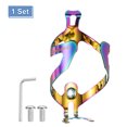 thumbnail image 3 of Bike Water Bottle Holder Lightweight Alloy Universal Bicycle Bottle Cages Cycling Cup Holder with Screws for MTB Mountain Road Gravel, Multicolor, 3 of 6
