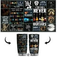 thumbnail image 2 of Tumbler 20 oz (Guitar All), Cool Guitar Player Gifts for Men & Women, Playing Guitar 20 Oz Tumbler, Short Scale Bass Guitar, Beginner Bassist Music Cups Accessories, 2 of 4