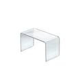 thumbnail image 1 of Azar Displays 515336 8" W x 4" D x 4.5" H Acrylic Riser (4 Pack), 1 of 4