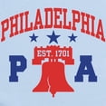 thumbnail image 2 of CafePress - Philadelphia PA Infant Bodysuit - Baby Light Bodysuit, Size Newborn - 24 Months, 2 of 4