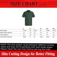 thumbnail image 3 of Gildan Hammer Pique Polo Shirt, Perfect&nbsp;Short Sleeve Golf T-Shirt for Adult, Forest Green L, 3 of 5