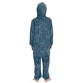 thumbnail image 3 of Vzayyk 4T-14Y Size Aviliable Cozy One-Piece Footless Sleeper Pajama Glittery Background, 3 of 8