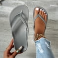 thumbnail image 4 of Shadoumai Slim Flip Flops for Women, Ladies Shower Slippers Flat Sandals for Summer Bathroom Beach Pool, Ultra Lightweight Basic Thongs Rubber Soft Slide -on Shoes, 4 of 7