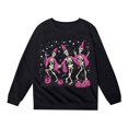 thumbnail image 4 of Chandail en Molleton à Manches Longues Col Rond Imprimé Décontracté pour Filles Enfants Doux Confortable Sans Capuche pour Usage Quotidien Activités Extérieures, 4 of 4
