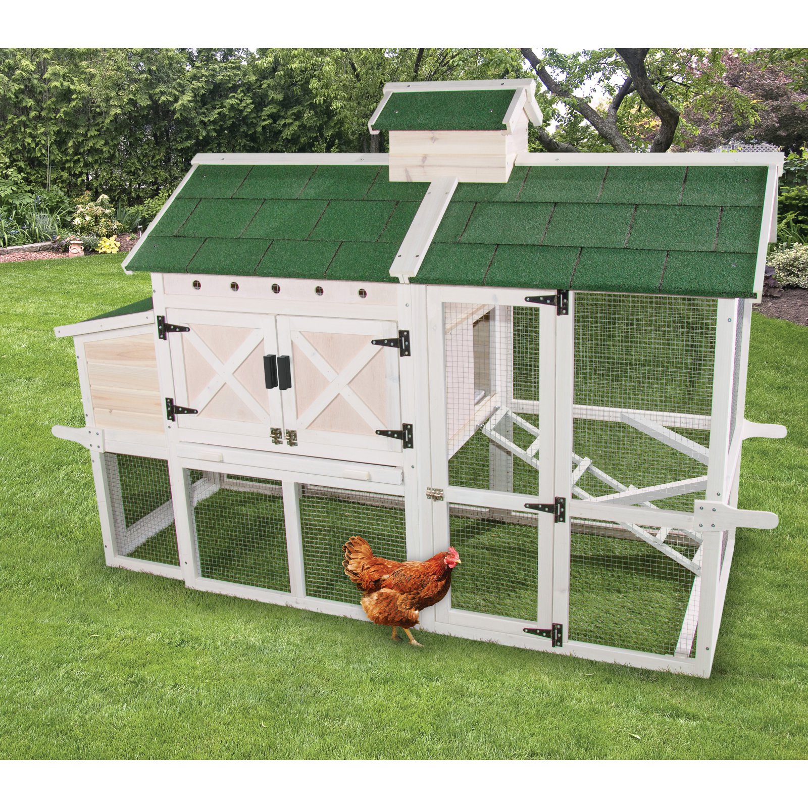 ware premium+ chicken chateau hutch