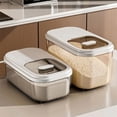 thumbnail image 4 of ANXPTIME Large Capacity Rice Dispenser Sliding Cover Design Kitchen Storage Container, 4 of 16