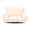 Pink, variant on Oodles Striped Sherpa Sofa Lounger Pet Bed, Green, One Size, 27" x 21" x 15"