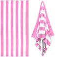 thumbnail image 1 of Toalla HENBAY Extra Grande de Microfibra de Secado Rápido de 90 x 180 cm Rosa, 1 of 7