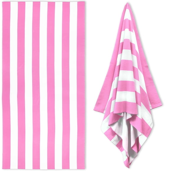 Toalla HENBAY Extra Grande de Microfibra de Secado Rápido de 90 x 180 cm Rosa