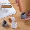 thumbnail image 1 of Funda de silicona para pies de silla, fieltro grueso y silencioso, patas de mesa, sillas de comedor, funda protectora para pies de taburete, almohadillas para pies de mesa y silla de muebles, 1 of 4