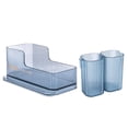 thumbnail image 1 of Caja De Almacenamiento De Armario Con Espejo Elegante, Barra De Labios Cosmética Para Baño, Productos Para El Cuidado De La Piel, Estante De Plástico De Partición Estrecha Para Escritorio De Baño Guardurnaity HA018939-00, 1 of 7