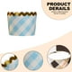 thumbnail image 3 of 50 Uds. Vasos de papel dorados calientes 5,5 cm * 6cm * 7cm vasos para cupcakes dorados calientes, 3 of 5