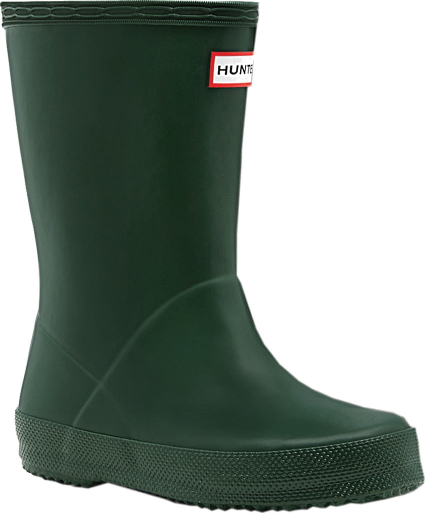 kids green rain boots