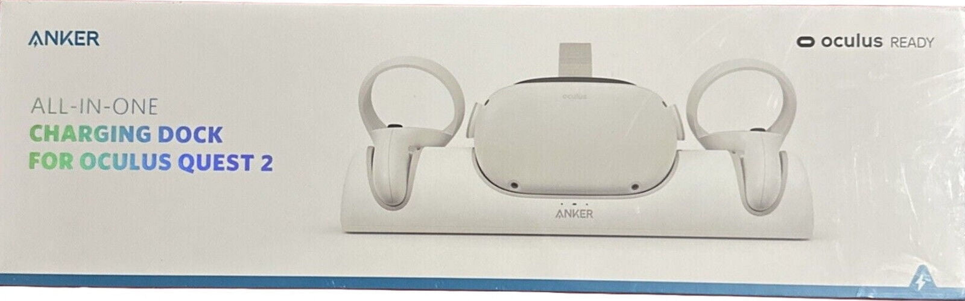 Anker Oculus Quest 2 Charging Dock, VR Stand, Headset Storage