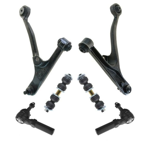 TRQ Control Arm Ball Joint Sway Bar Link Tie Rod Suspension Kit 6pc for Neon PSA31168