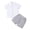 B02 Boy outfits-Black, variant on Summer Baby Boy Clothes Toddler Boys Summer Outfits Linen Short Sleeve Button Down Shorts Set Toddler Outfit White 6-7 Years