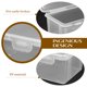 thumbnail image 2 of 2pcs Contenedor de pan Bread almacenamiento Bin Bread Bread Bread Loaf Box Box Soporte para la cocina para la cocina, 2 of 8